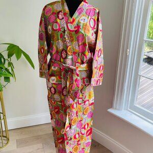 BRAND NEW Block print Cotton Kimono Robes Winter Fall Clothing Bridesmaid Gift